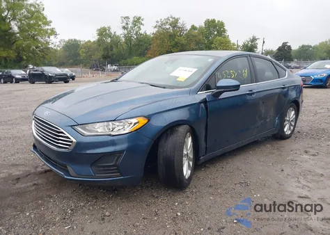 2019 Ford Fusion Se from USA, damaged, VIN 3FA6P0HD7KR172662